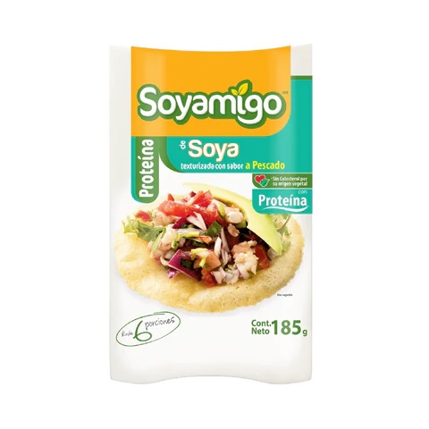 "BV" SOYA PESCADO 185GR SOYAMIGO