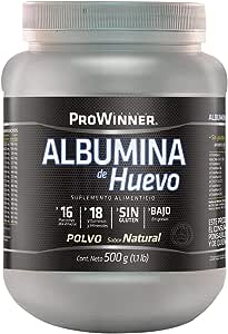 "BV" ALBUMINA HUEVO NAT 500GR PRONAT