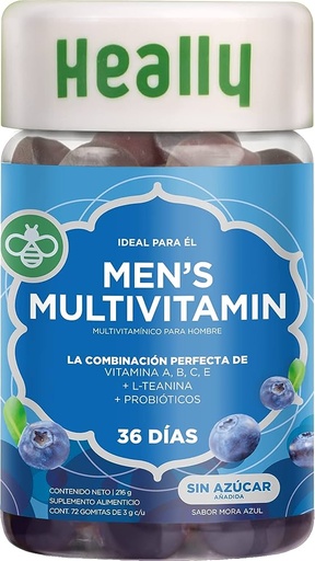 "BV"GOMITAS MULTI HOMBRE 216G HEALLY