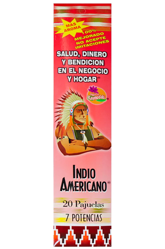 INCI SIETE POTENCIAS 20PZA INDIO AMERICANO